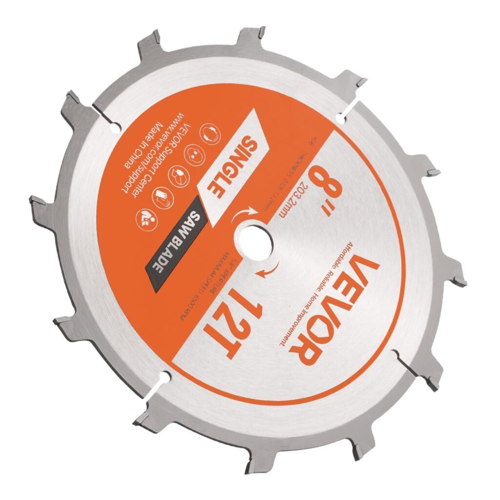 Dado Blade Set Stacking Dado Blades With Chippers And Shims 8 In Diameter