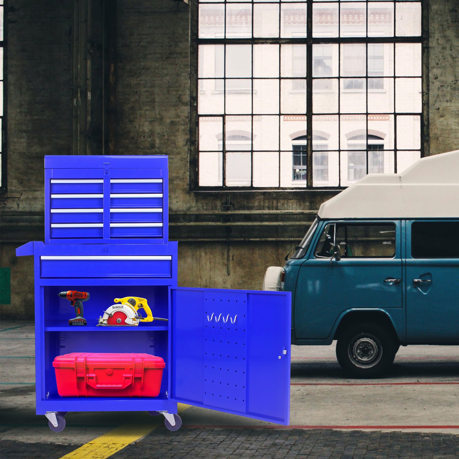 Metal Tool Storage Cabinets - Image 1